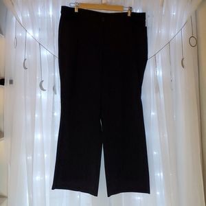 Lane Bryant Black Wide Leg Slacks